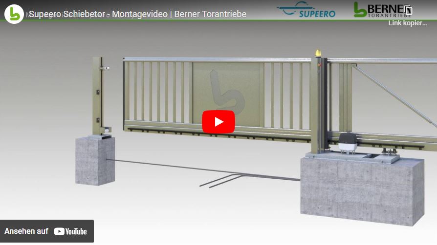 Montagevideo des Berner Schiebetors ST-form